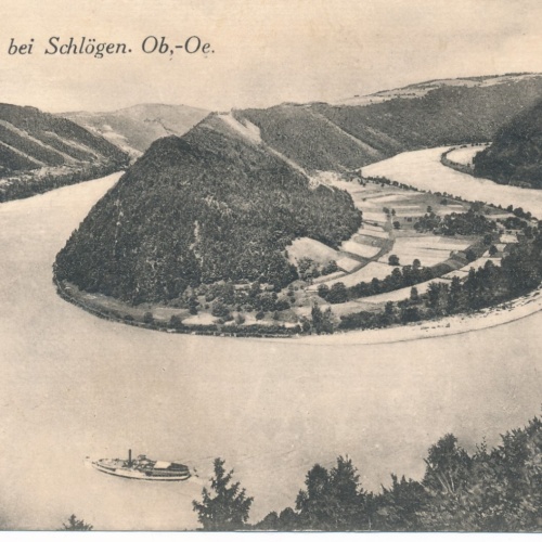 AK aus Schlögen Oberösterreich Ansichtskarte (9554)