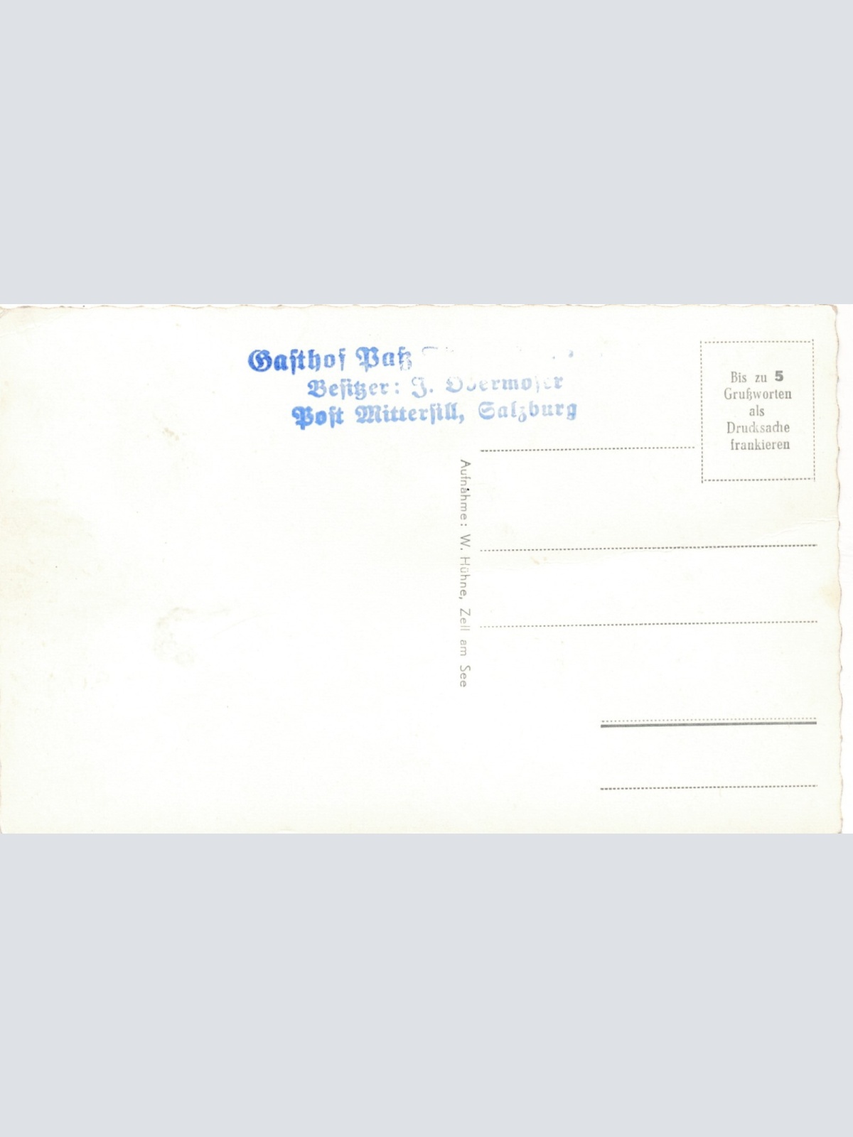 AK vom Pass Thurn Salzburg Ansichtskarte (9455)