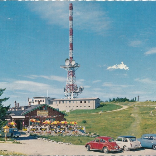 AK vom Gaisberg mit Ferseh Sender Salzburg Ansichtskarte (9471)