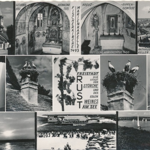 AK aus Rust Mehrbildkarte Burgenland Ansichtskarte (9492)