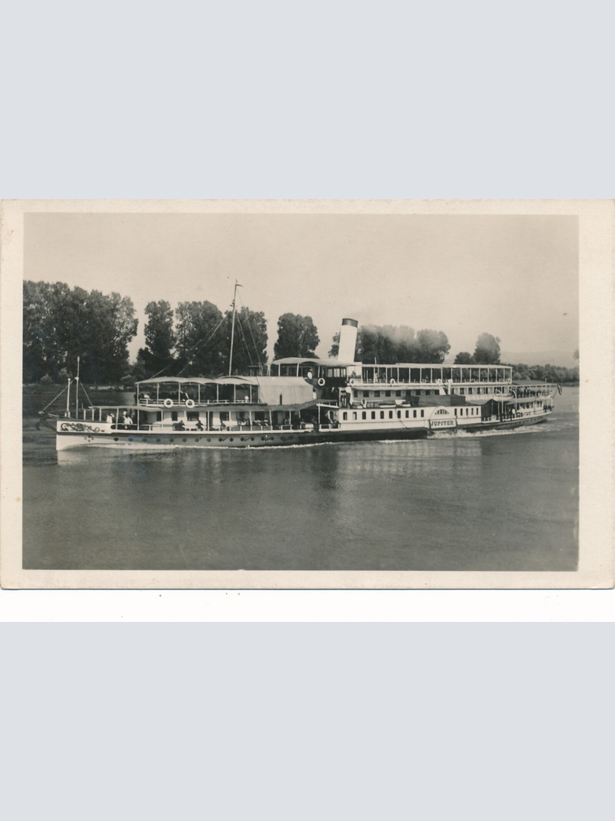 AK vom Dampfer Jupiter der D.D.S.G. Ansichtskarte (9257)
