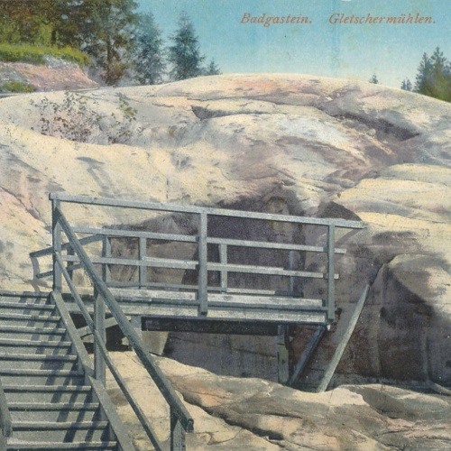 AK aus Bad Gastein mit Gletschermühlen Salzburg Ansichtskarte (9242)