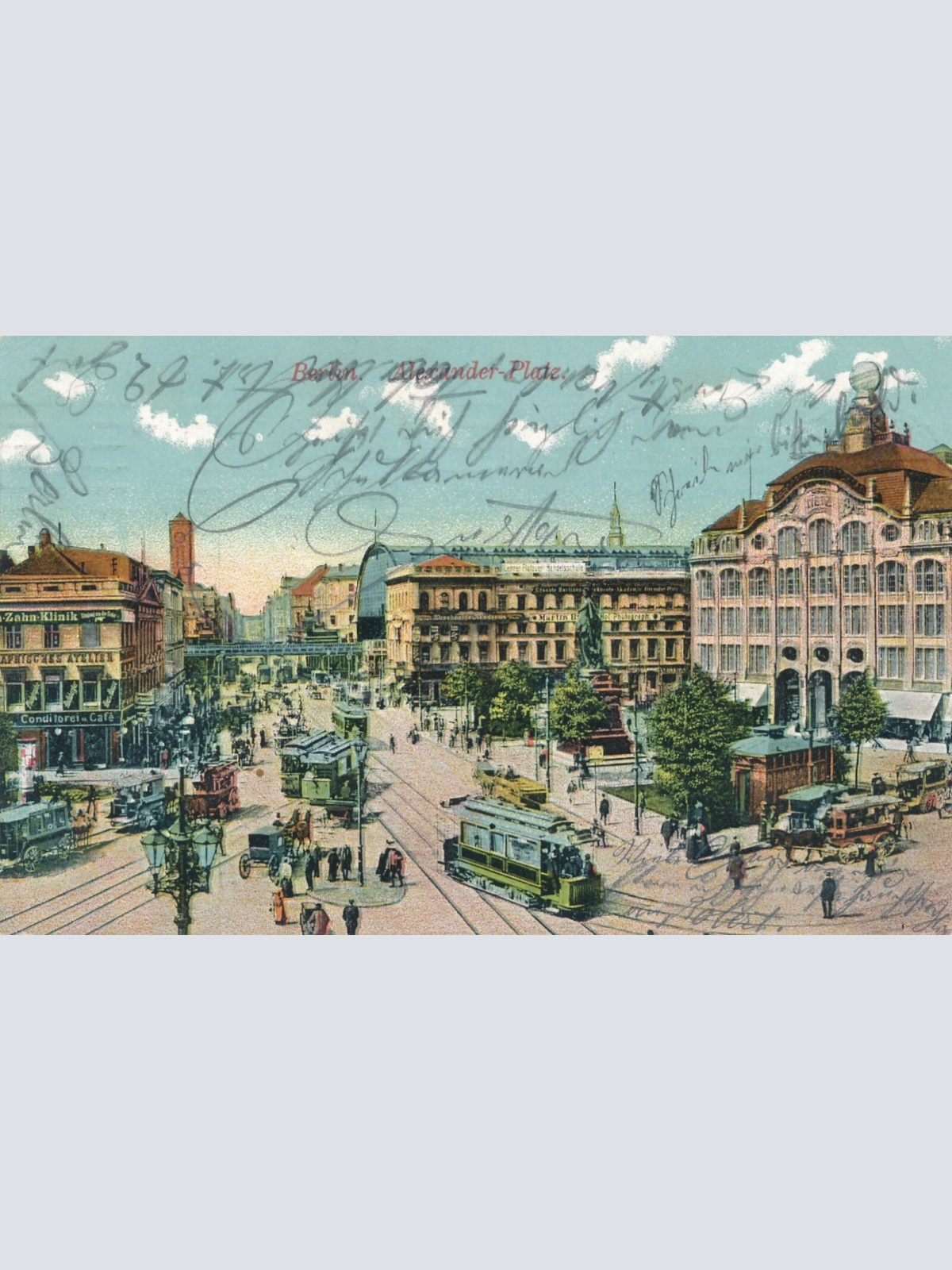 AK aus Berlin Alexander Platz Ansichtskarte (9326)