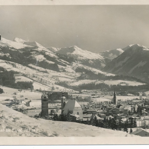 AK aus Kitzbühel Tirol Ansichtskarte (9319)