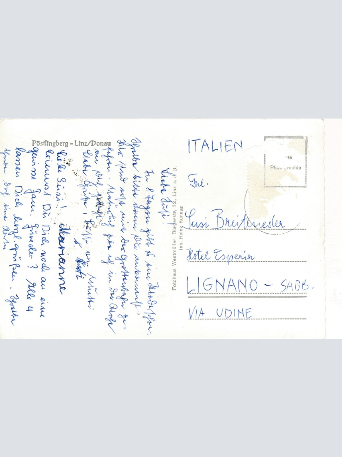 AK aus Linz Pöstlingberg Oberösterreich Ansichtskarte (9839)