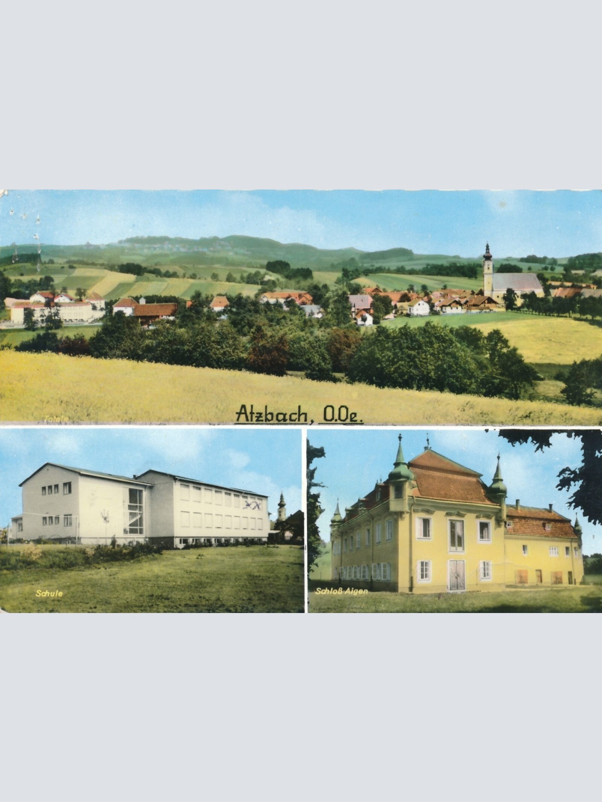 AK aus Atzbach Oberösterreich Ansichtskarte (9825)
