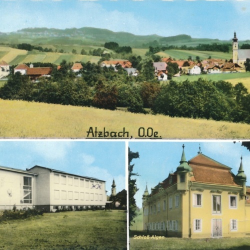 AK aus Atzbach Oberösterreich Ansichtskarte (9825)
