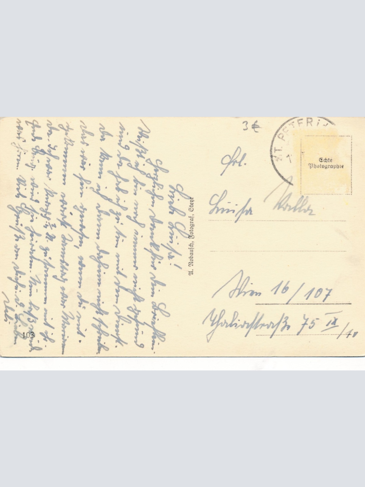 AK aus Steyr Oberösterreich Ansichtskarte (9272)