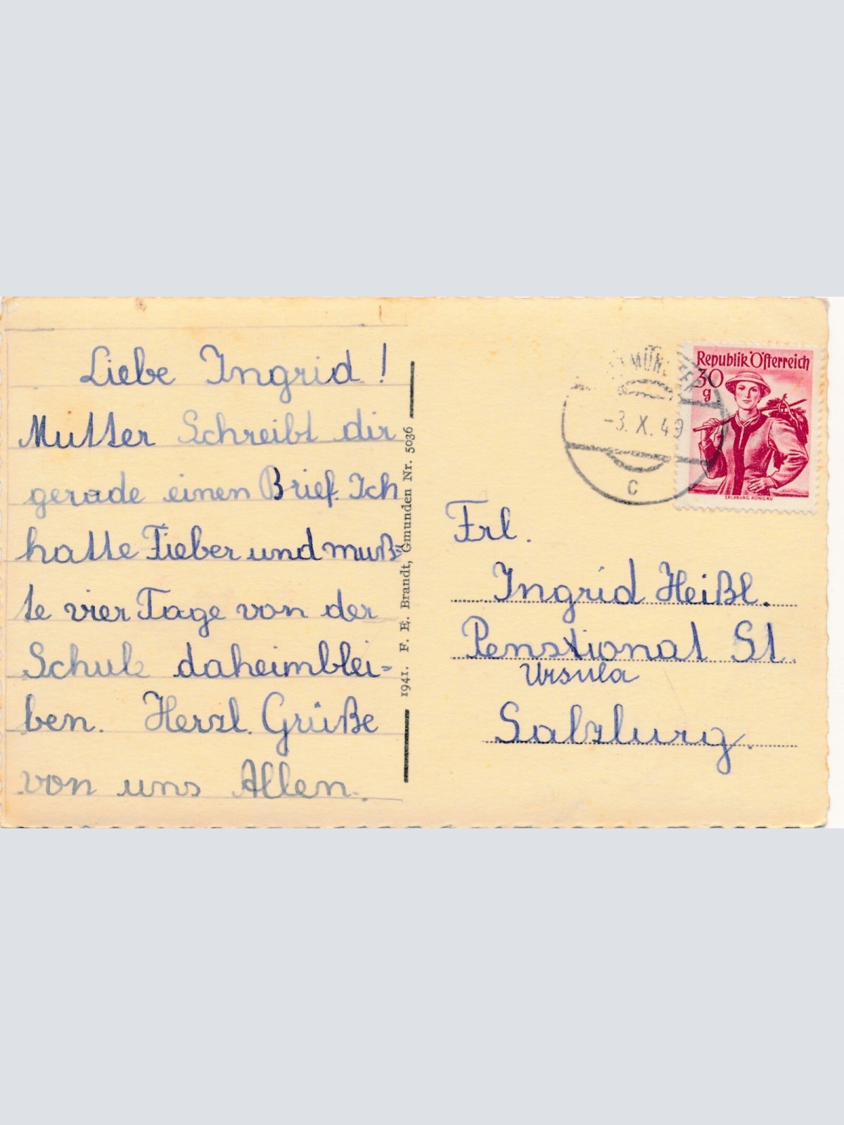 AK aus Altmünster Oberösterreich Ansichtskarte (9734)