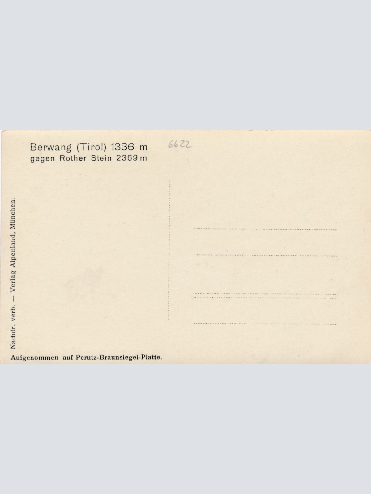 AK aus Berwang Tirol Ansichtskarte (9724)