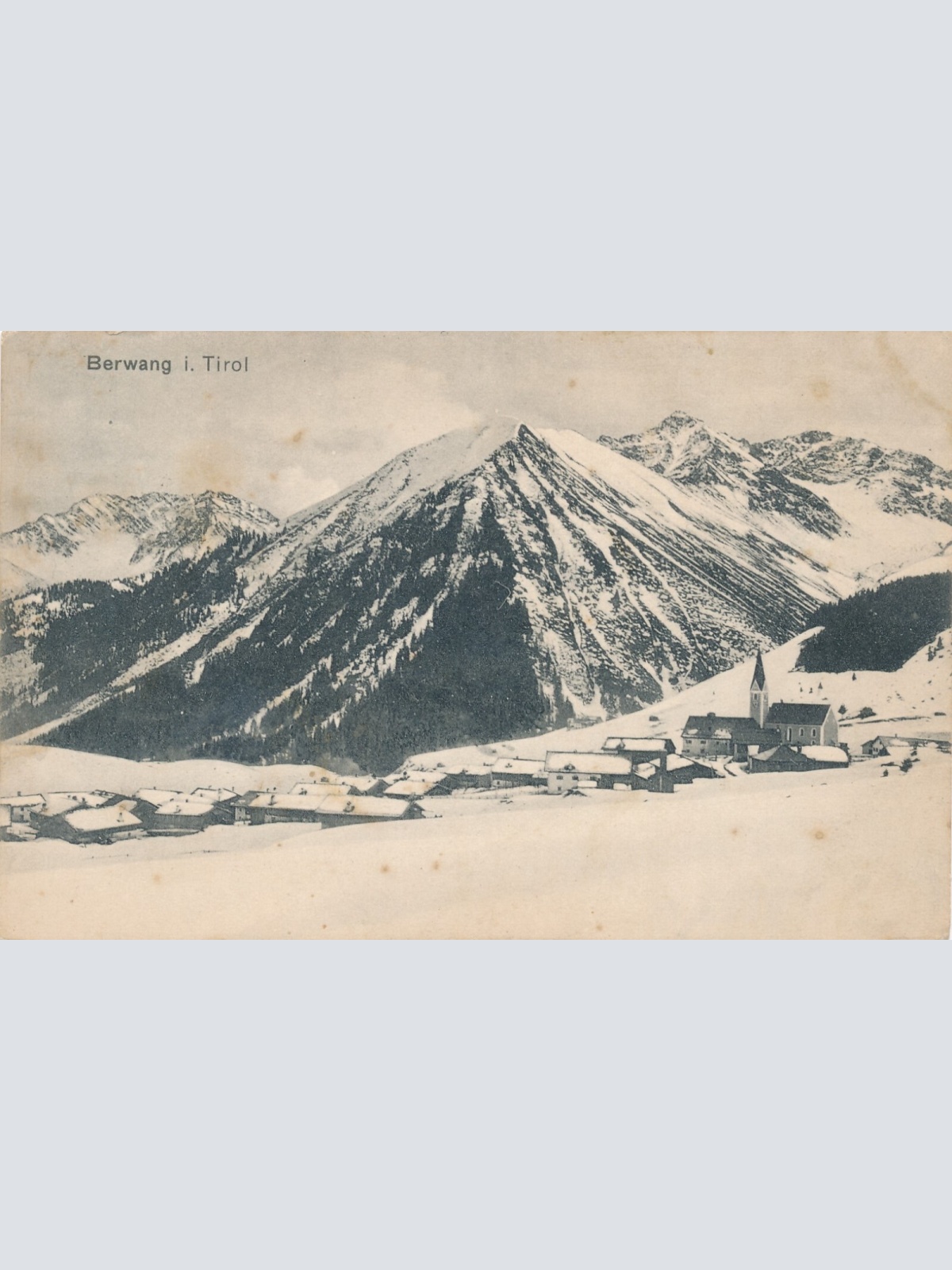 AK aus Berwang Tirol Ansichtskarte (9728)