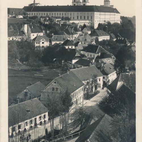 AK aus Kremsmünster Benediktiener stfit Oberösterreich Ansichtskarte (9748)