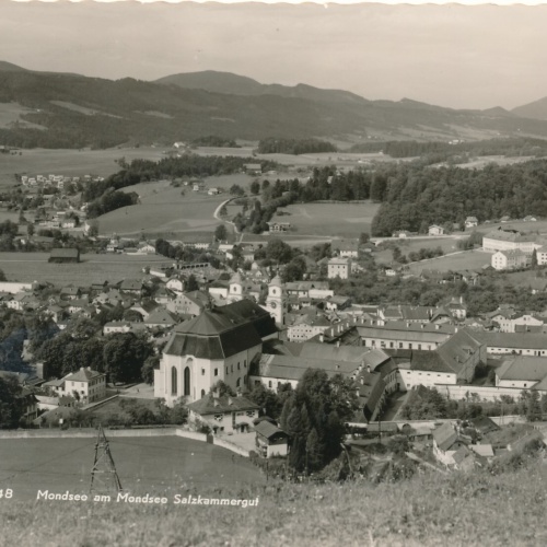 AK aus Mondsee Oberösterreich Ansichtskarte (9795)
