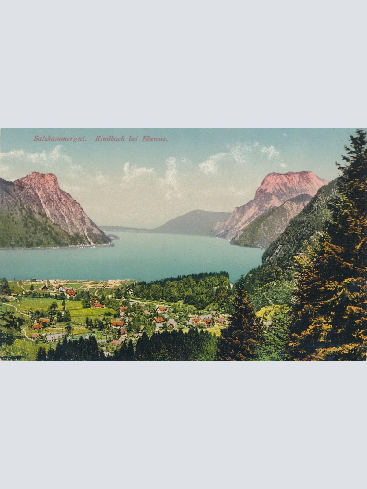 AK aus Rindbach bei Ebensee Oberösterreich Ansichtskarte (9750)