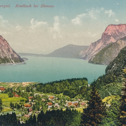 AK aus Rindbach bei Ebensee Oberösterreich Ansichtskarte (9750)