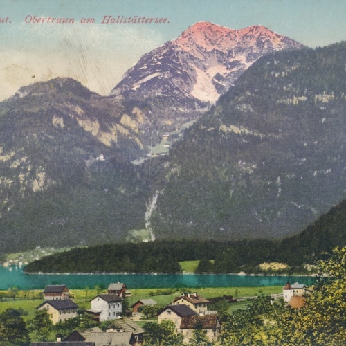 AK aus Obertraun am Hallstättersee Oberösterreich Ansichtskarte (9754)