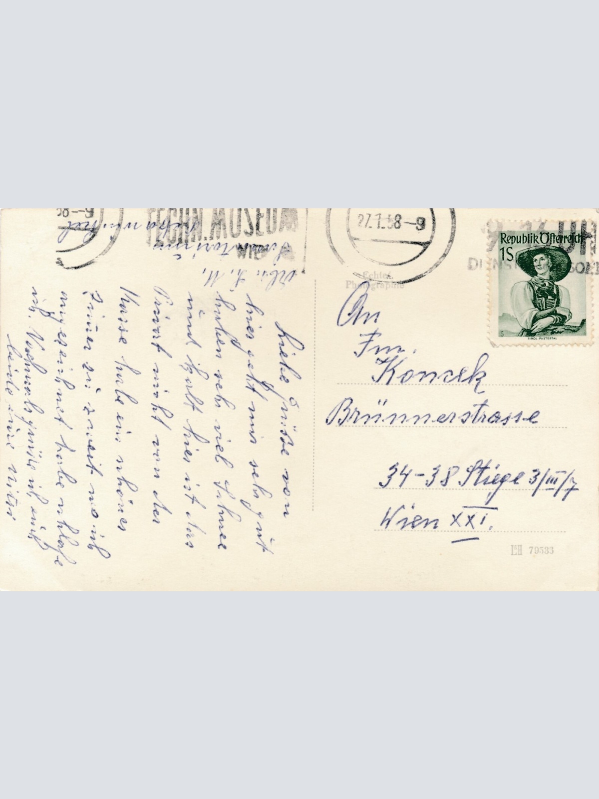 AK aus Rekawinkel mit Sanatorium Tirol Ansichtskarte (9945)