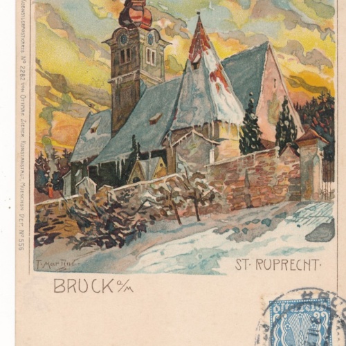 AK aus Bruck an der Mur Steiermark Ansichtskarte (9890)