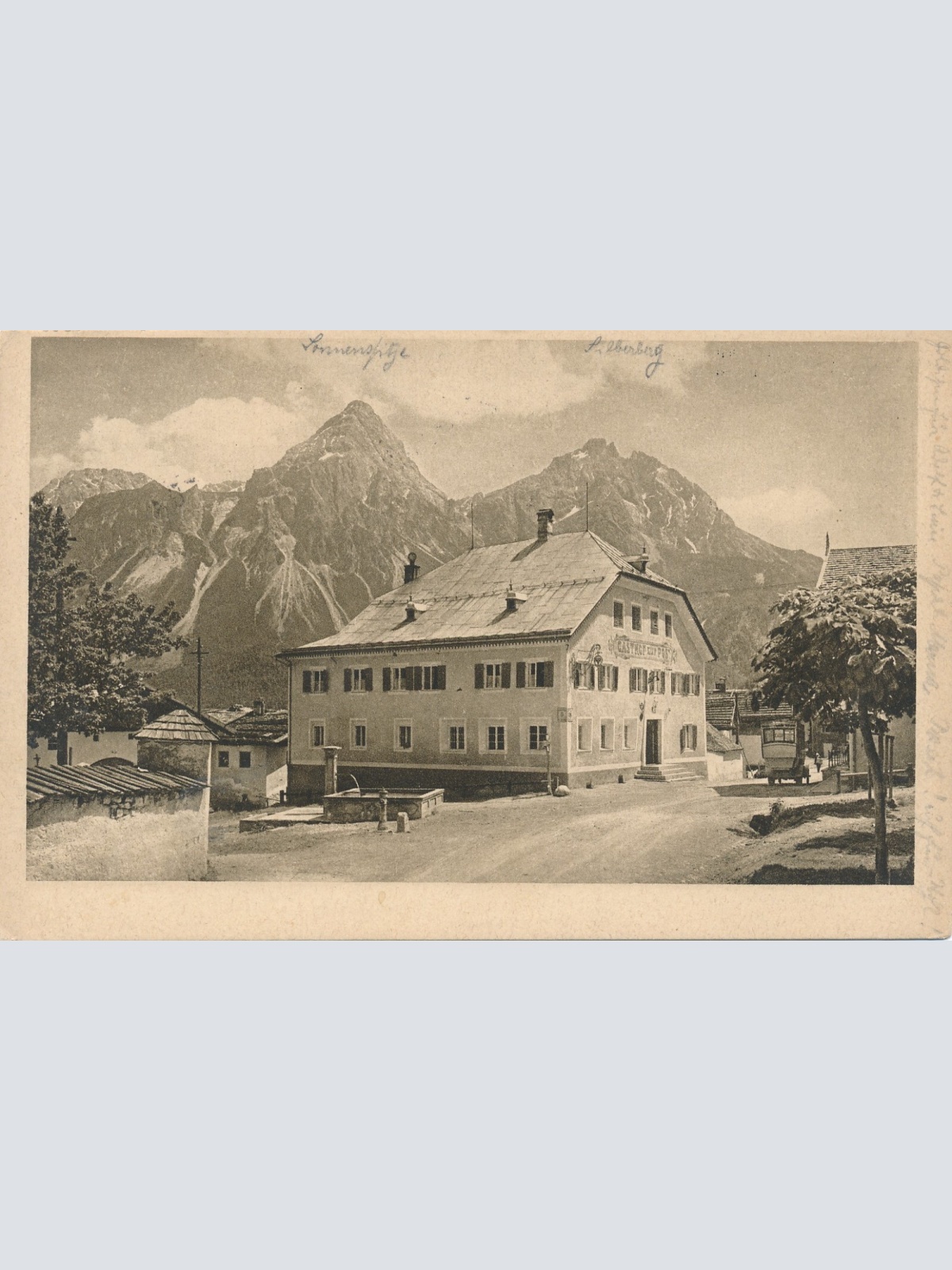 AK aus Lermoos Tirol Ansichtskarte (9911)