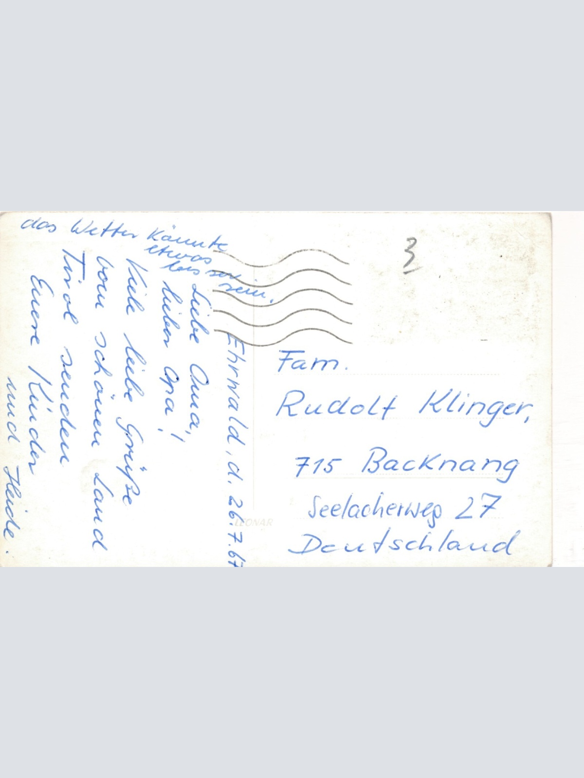 AK aus Ehrwald Tirol Ansichtskarte (9926)