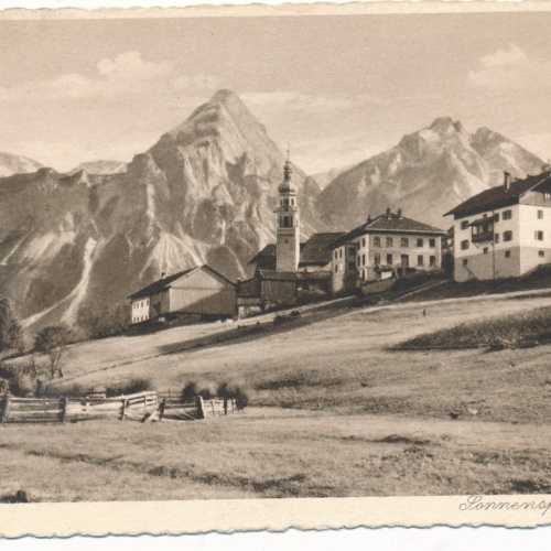 AK aus Lermoos Tirol Ansichtskarte (9923)