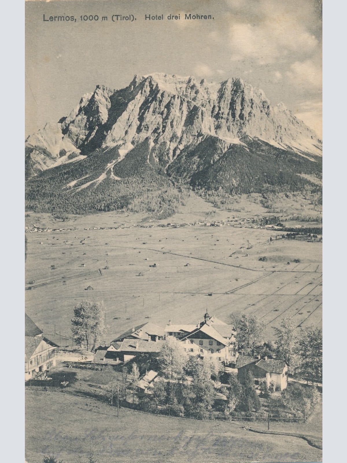 AK aus Lermoos mit drei Mohren Tirol Ansichtskarte (9920)