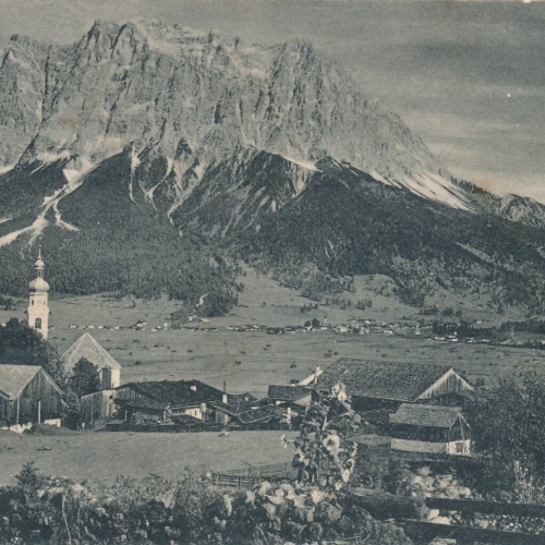 AK aus Lermoos und Ehrwald Tirol Ansichtskarte (9922)