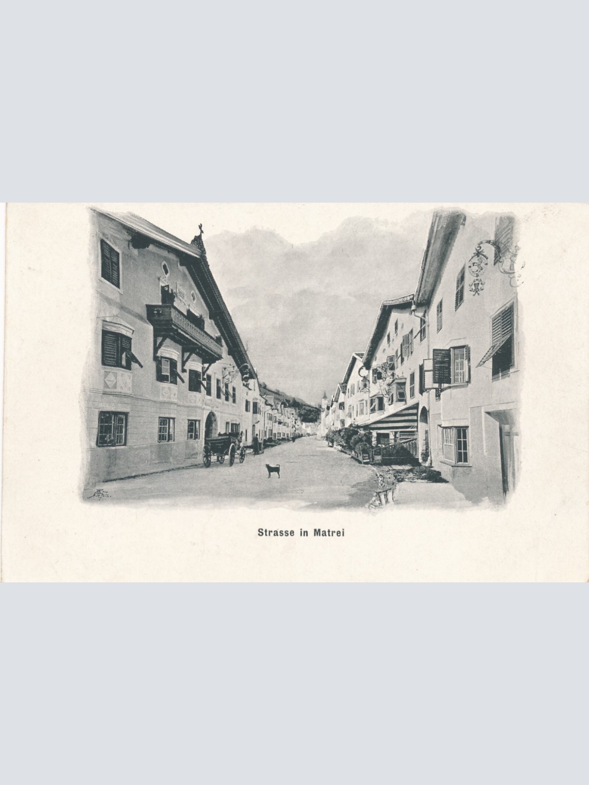 AK aus Matrei am Brenner Tirol Ansichtskarte (9312)