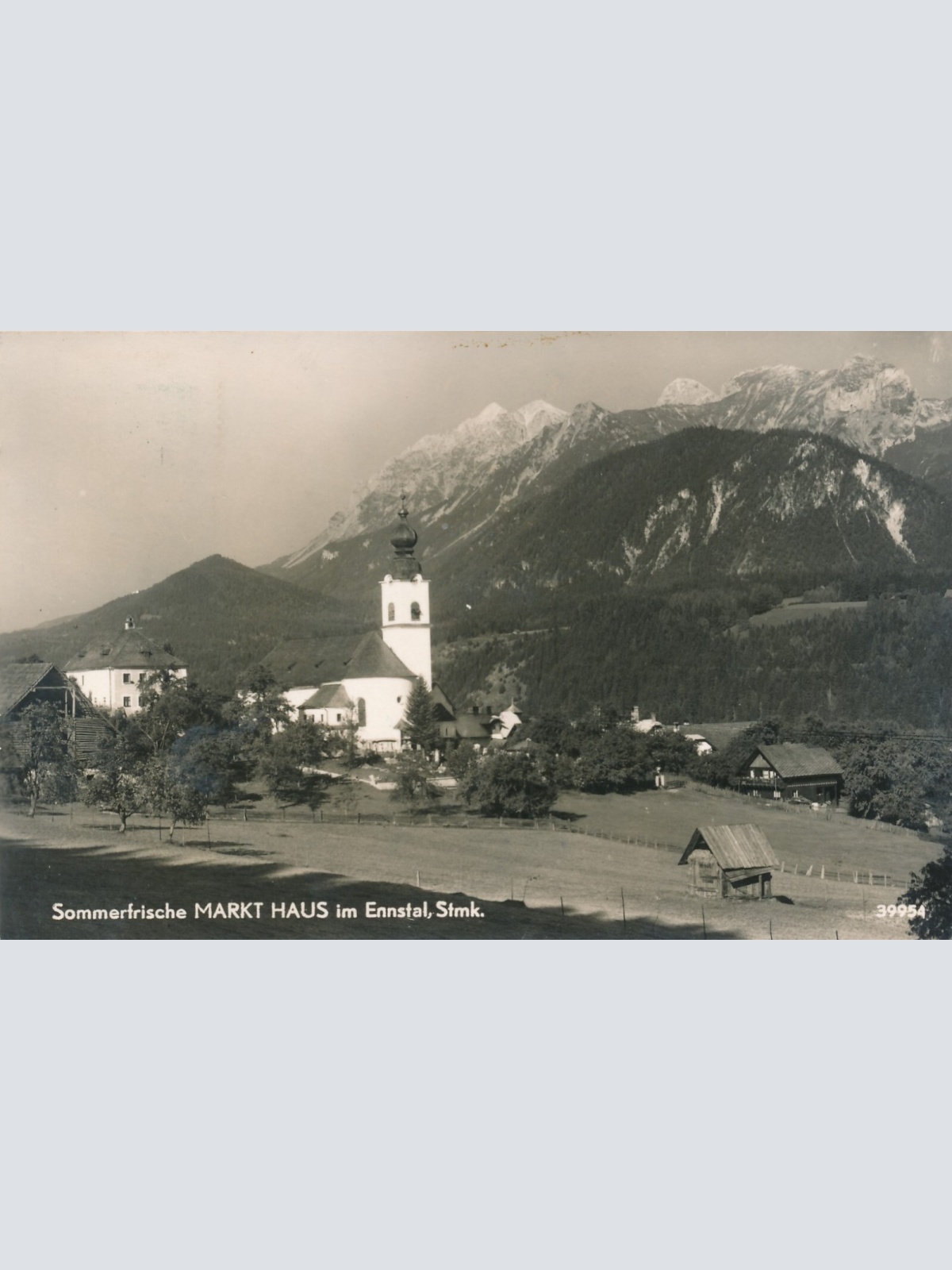 AK aus Markt Haus Steiermark Ansichtskarte (9595)