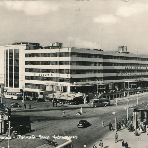 AK aus Venezia Piazzale Roma Italien Ansichtskarte (9665)