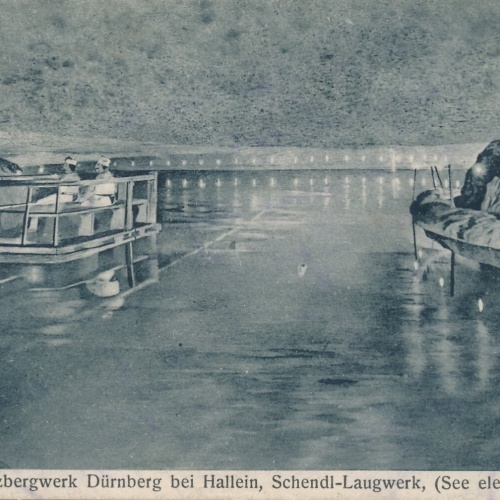 AK aus Dürnberg bei Hallein Salzbergwerk Salzburg Ansichtskarte (9686)