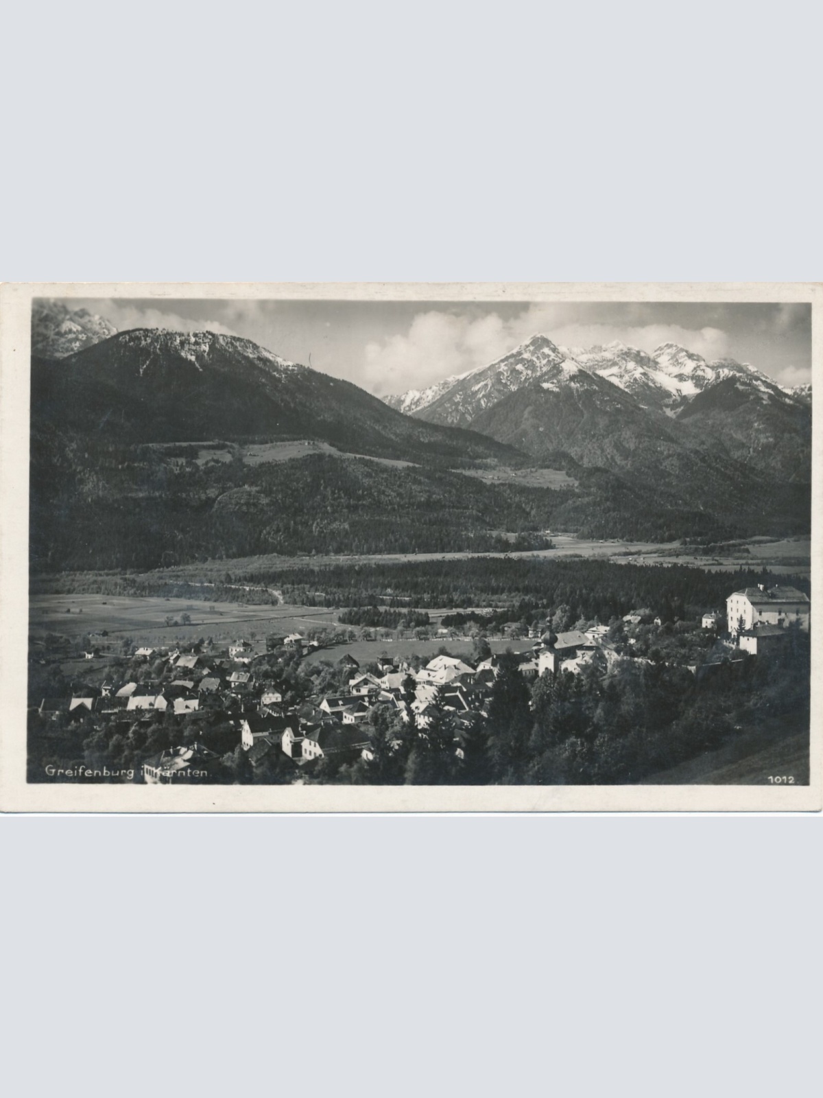 AK aus Greifenburg Kärnten Ansichtskarte (9700)