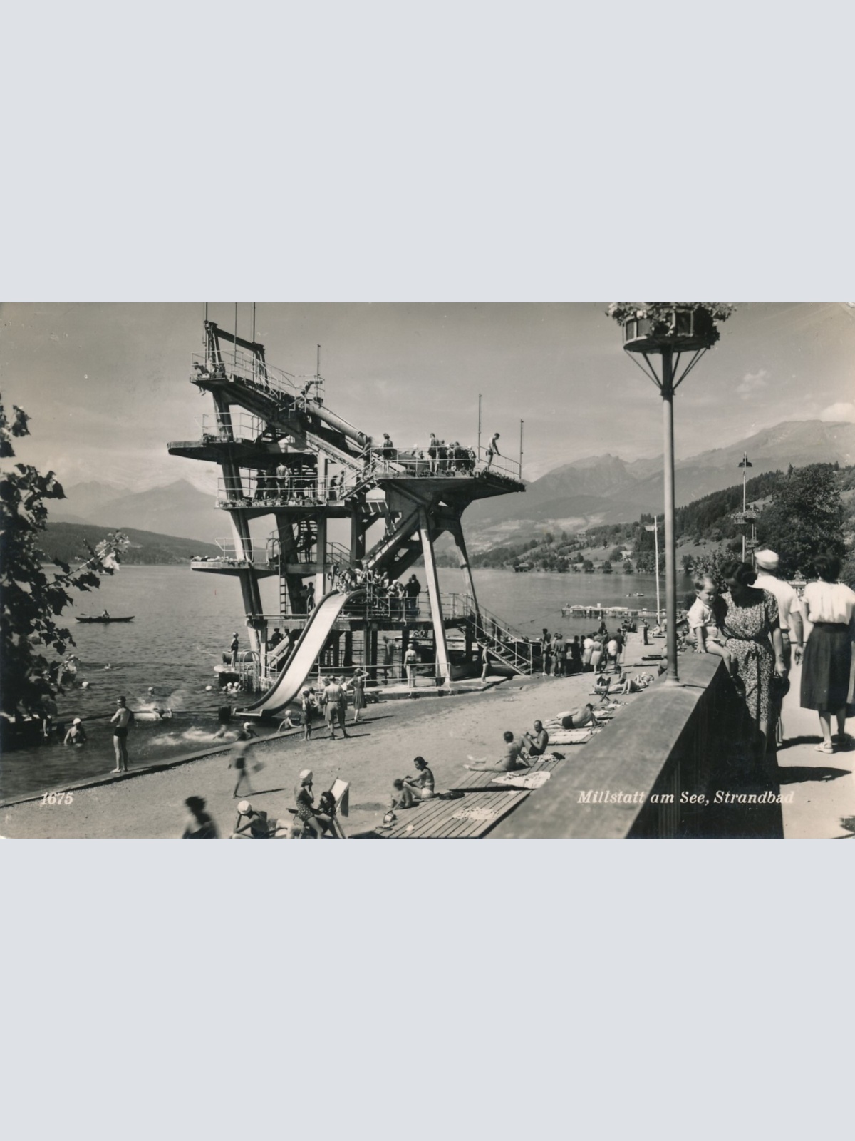 AK aus Millstatt am See Strandbad Kärnten Ansichtskarte (10274)