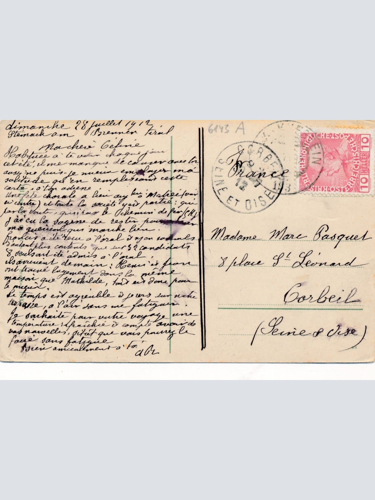 AK aus Matrei am Brenner Tirol Ansichtskarte (9708)