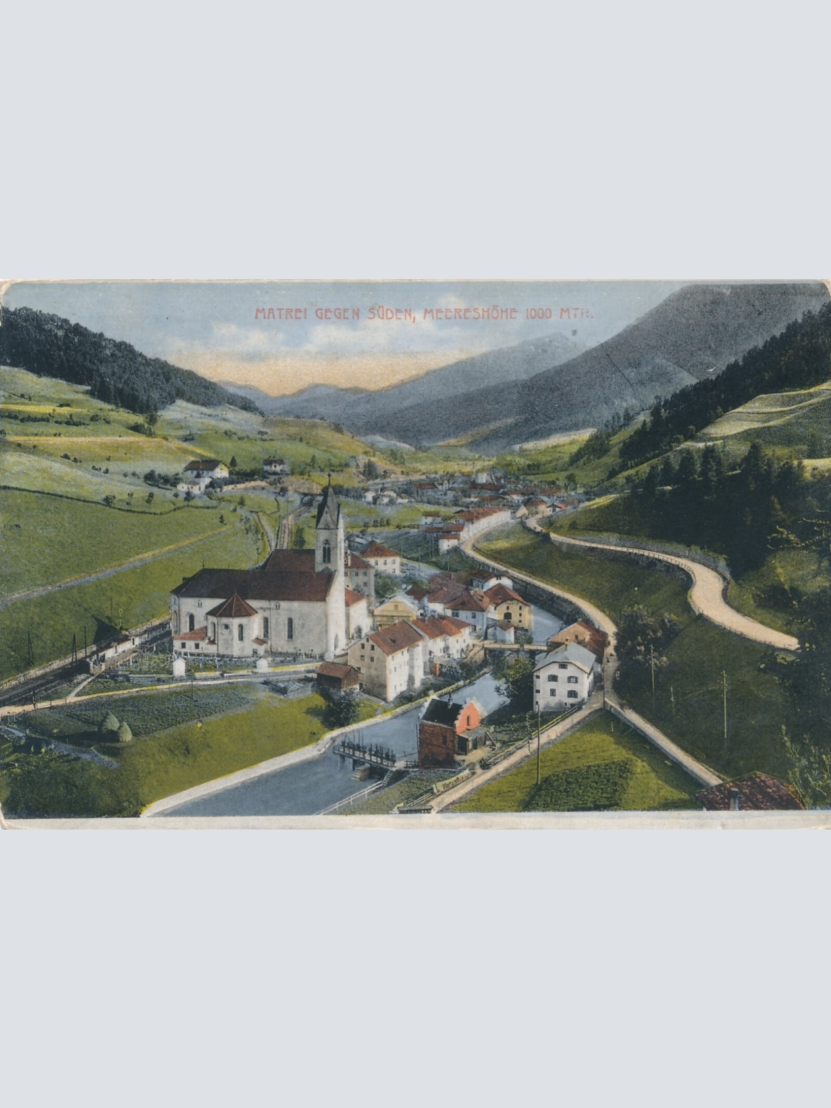 AK aus Matrei am Brenner Tirol Ansichtskarte (9713)