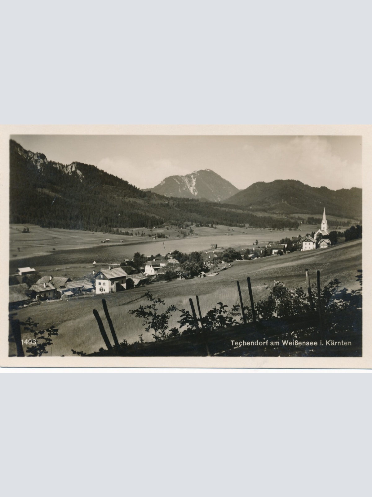 AK aus Techendorf am Weißensee Kärnten Ansichtskarte (9698)