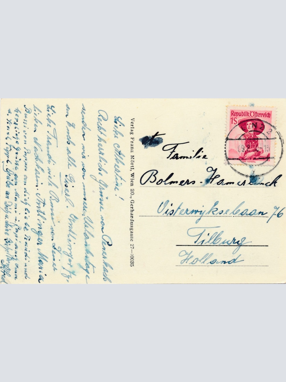 AK aus Peuerbach mit Kirchengasse Oberösterreich Ansichtskarte (10282)