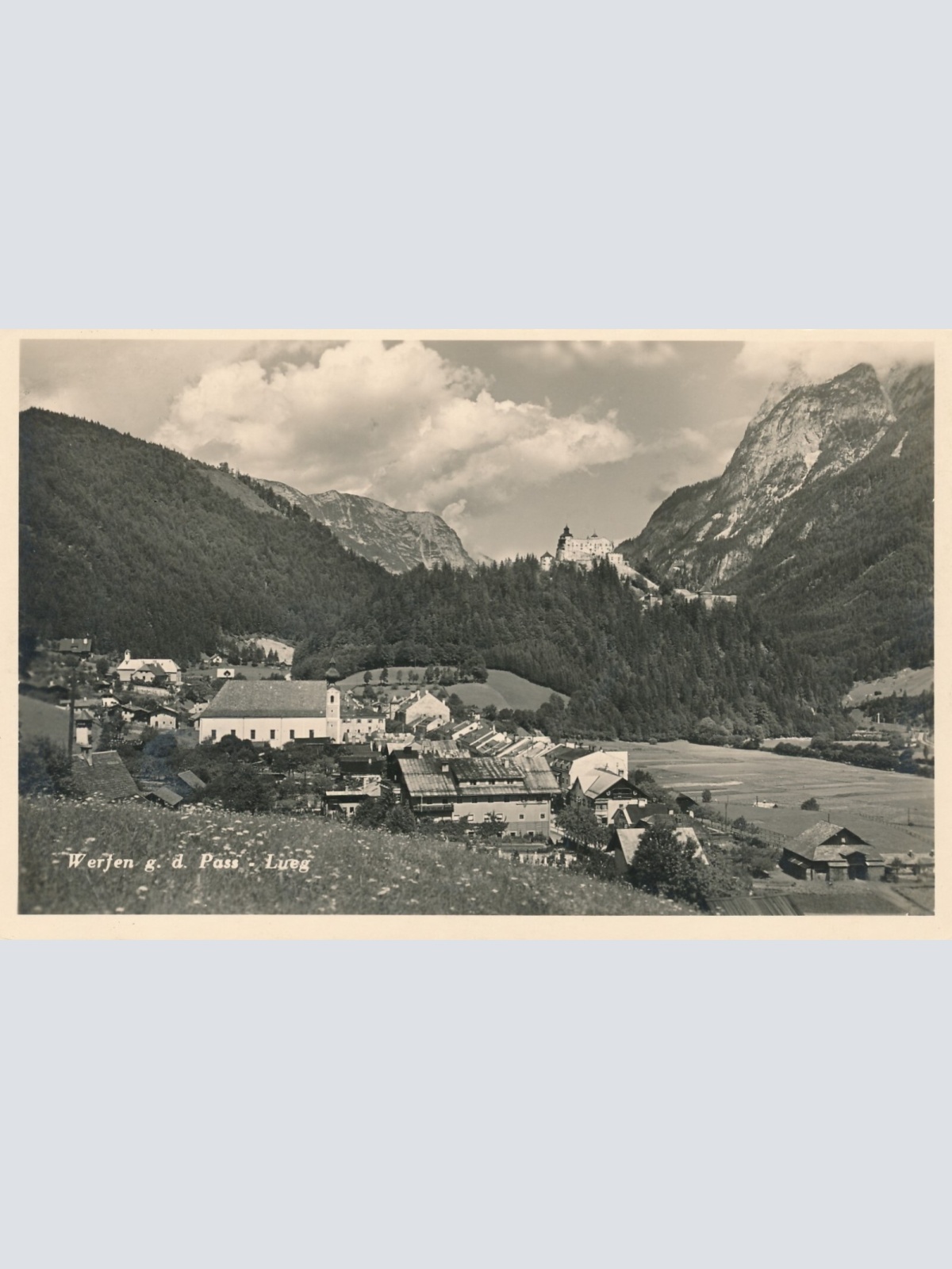 AK aus Werfen Salzburg Ansichtskarte (9691)