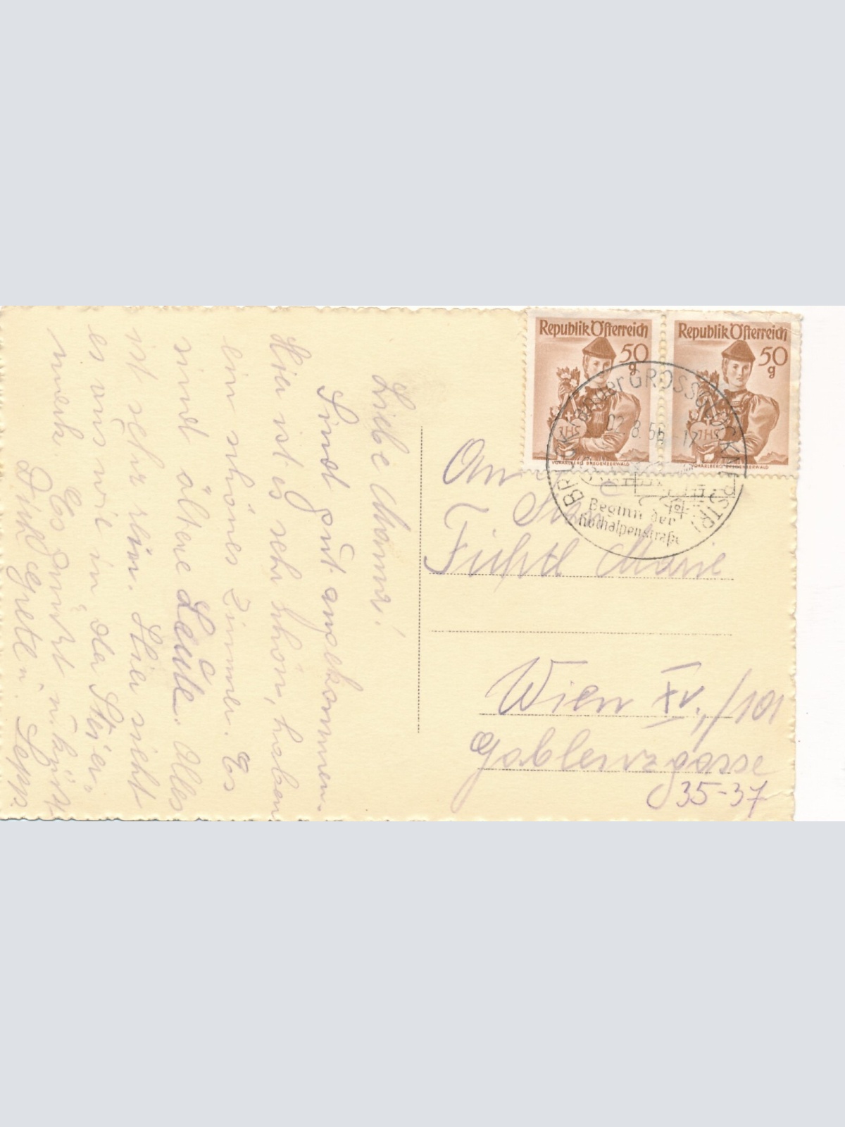 AK aus Bruck an der Glocknerstrasse Salzburg Ansichtskarte (9695)