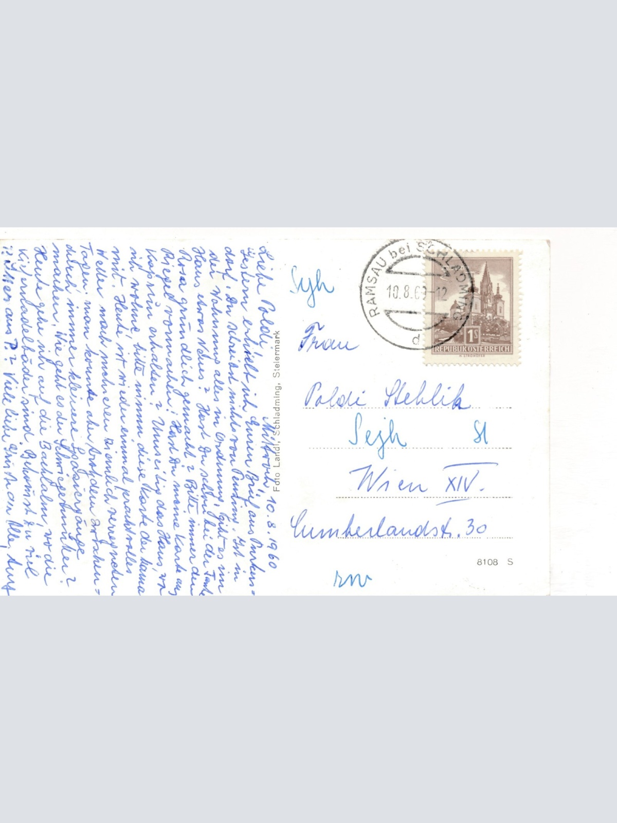 AK aus Ramsau am Dachstein Steiermark Ansichtskarte (9613)