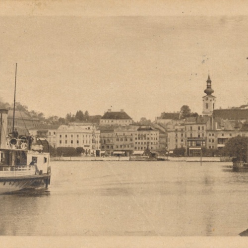 AK aus Gmunden Landungsplatz Oberösterreich Ansichtskarte (9616)