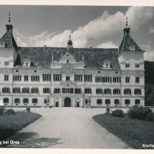 AK aus Graz mit Schloss Eggenberg Steiermark Ansichtskarte (9600)
