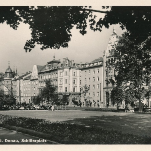AK aus Linz an der Donau Schillerplatz Oberösterreich Ansichtskarte (10290)