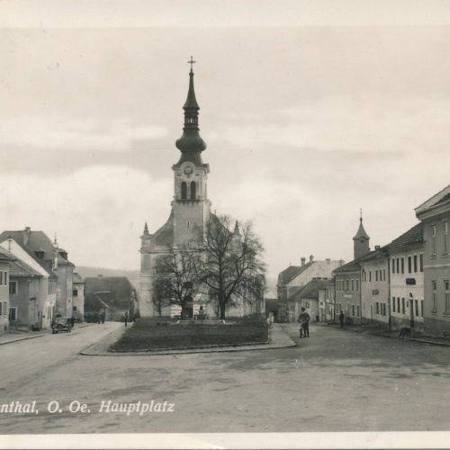 AK aus Reichenthal Hauptplatz Oberösterreich Ansichtskarte (9624)