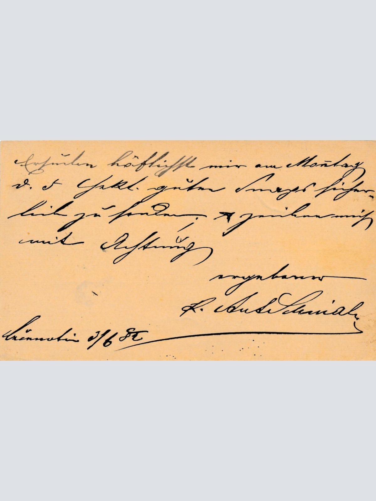 2 Kreuzer - Ganzsachen - Karte 1882 aus Mähr Weisskirchen (10184)