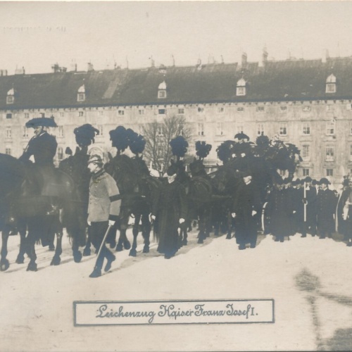 AK Leichenzug Kaiser Franz Josef (10236)