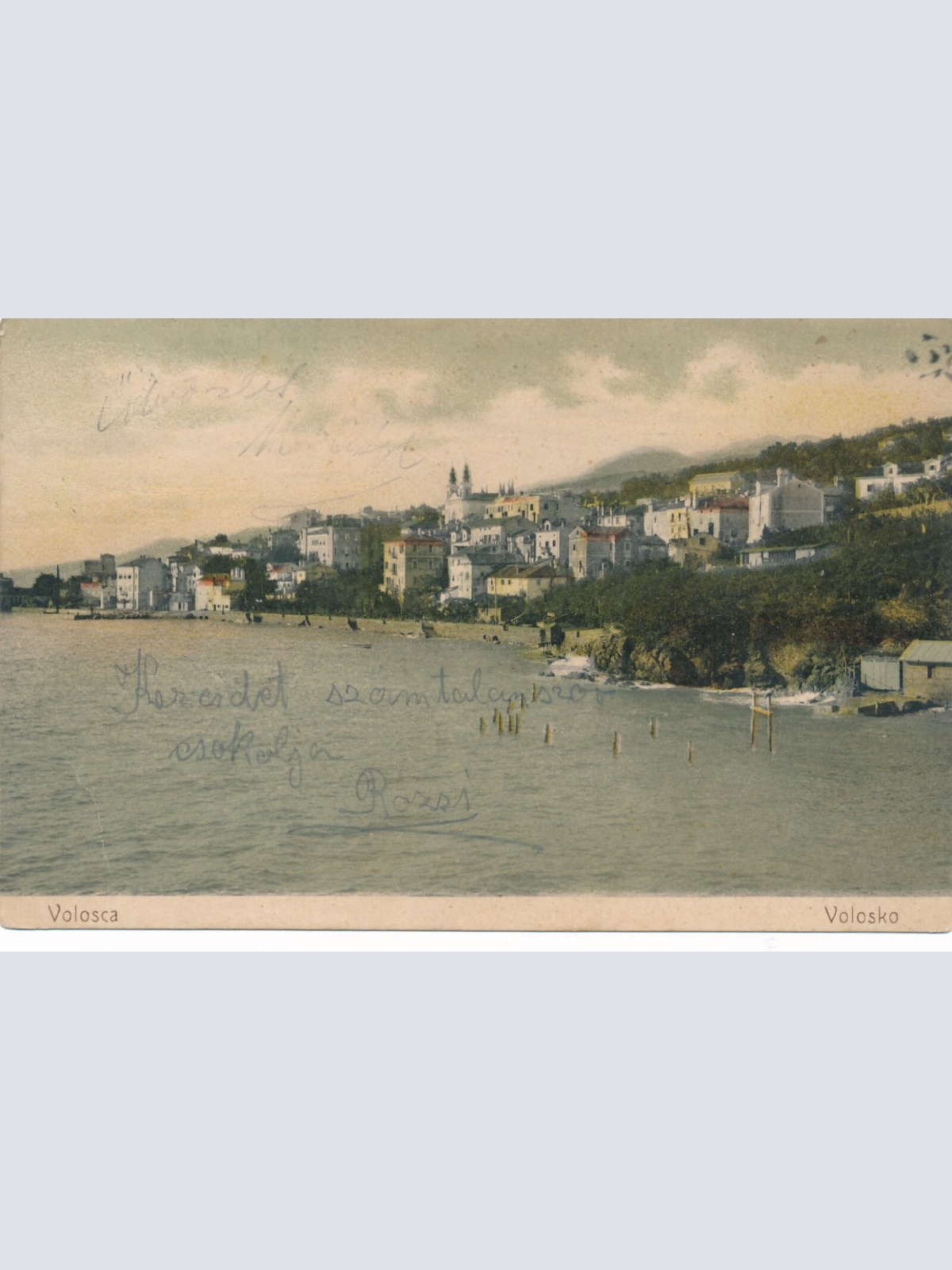 AK aus Volosko Kroatien (8953)