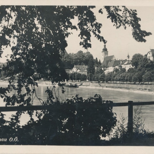 AK aus Grein a. Donau Oberösterreich (J98)