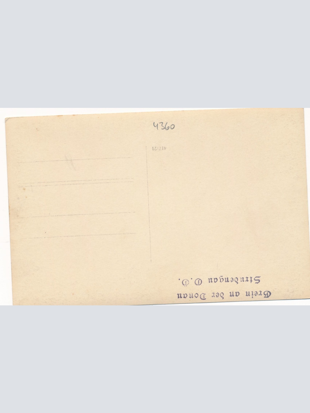 AK aus Grein a. Donau Oberösterreich (J99)