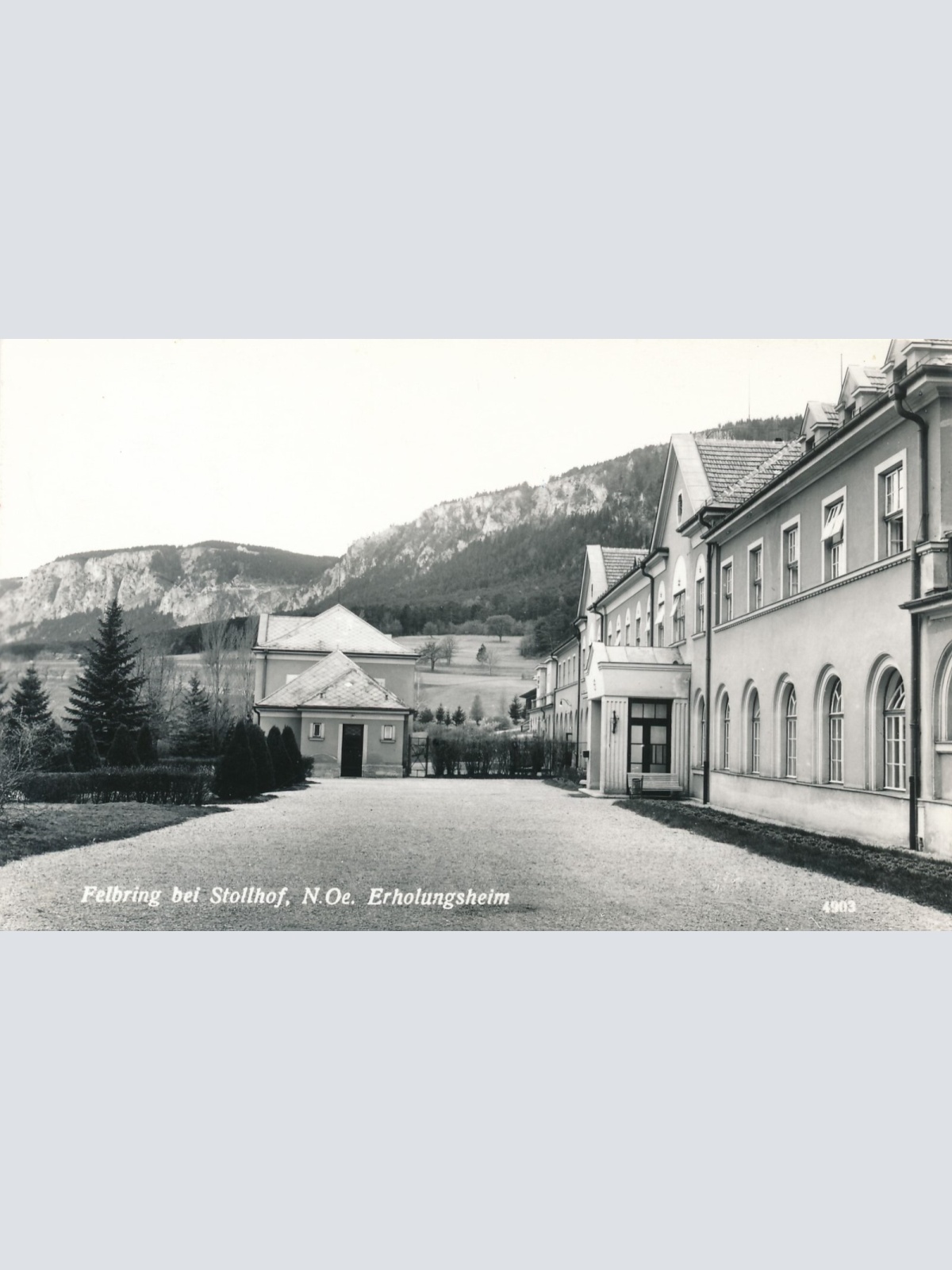 AK Feldbring bei Stollhof Erholungsheim Niederösterreich Ansichtskarte (10319)